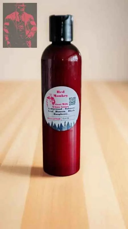 Medium size goat milk, raw honey lotion and fulvic acid