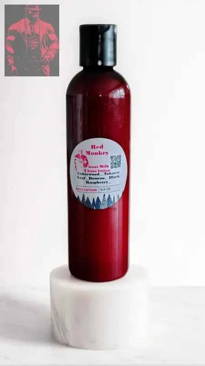 Medium size goat milk, raw honey lotion and fulvic acid