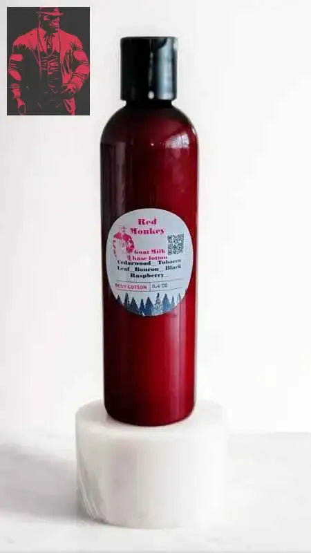 Medium size goat milk, raw honey lotion and fulvic acid