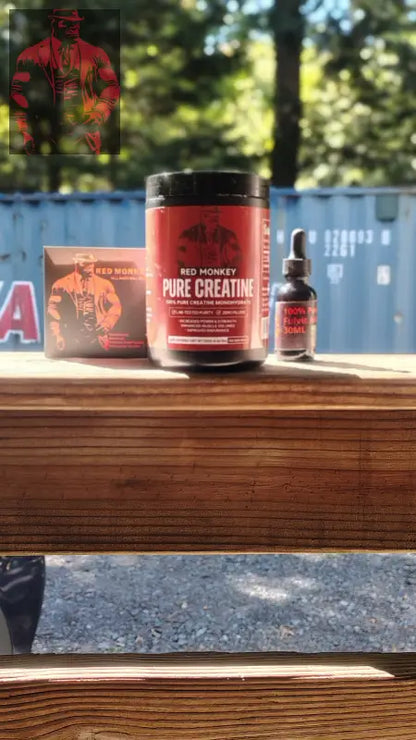Red Monkey unflavored creatine monohydrate powder