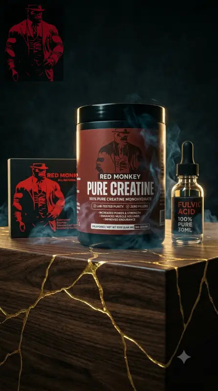 Red Monkey pure creatine monohydrate, 300g tub, 100 servings
